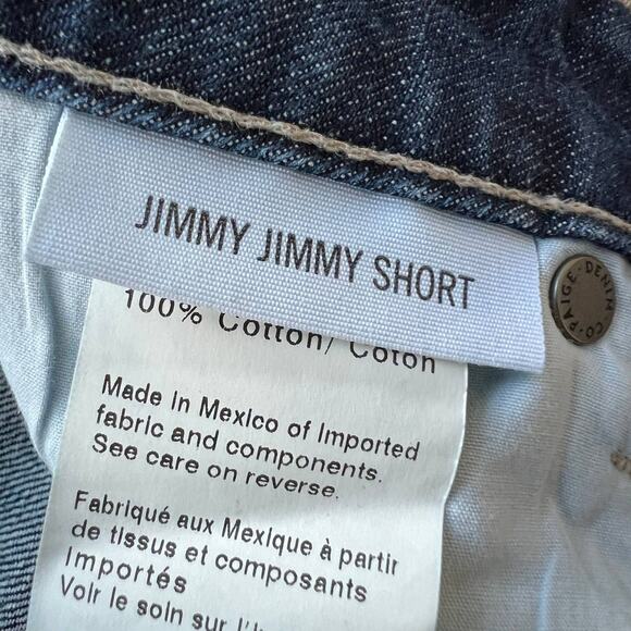 Paige Jimmy Jimmy Shorts Raw Hem Cuffed Distressed Destroyed 26 - Picture 5 of 5